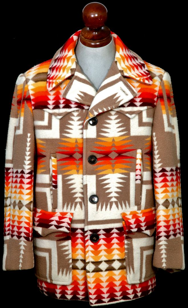 Pendleton Blanket Coat VintageHaberdashers Blog